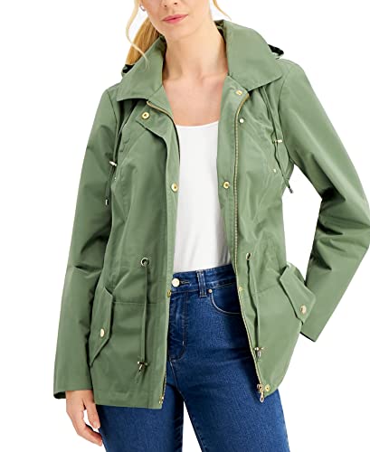 Charter Club Water Resistant Hooded Anorak Jacket