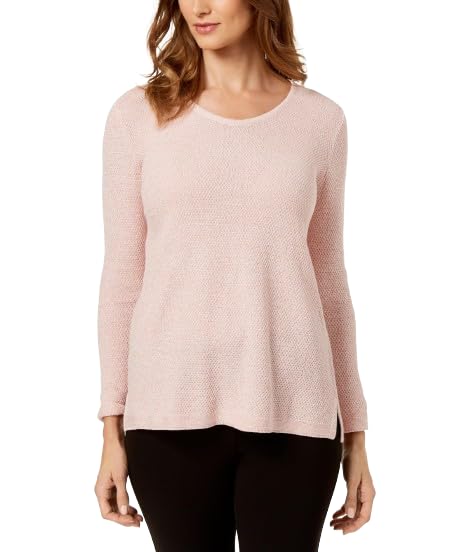 Karen Scott Petite Cotton Sweater
