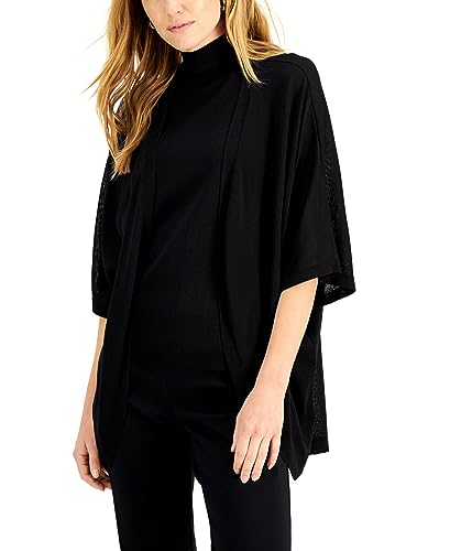 Alfani Open Front Cape Cardigan