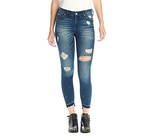 Celebrity Pink Juniors Ripped Skinny Jeans