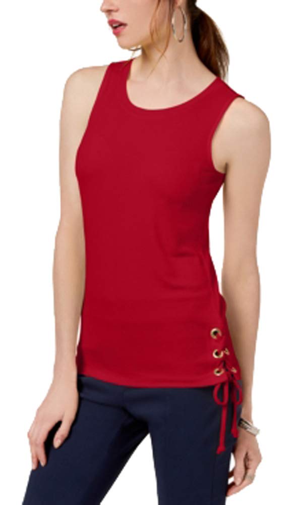 I.N.C. Lace-Up Tank Top