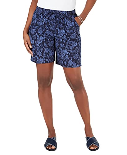 Printed Drawstring Shorts