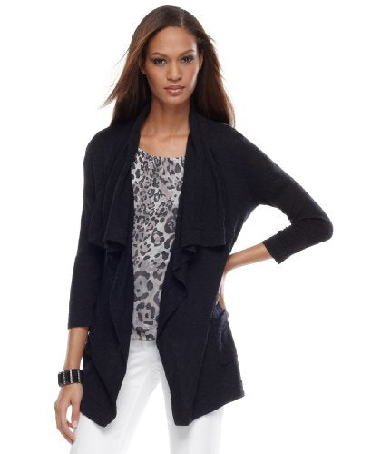 JM Collection Pleated Back Blouse