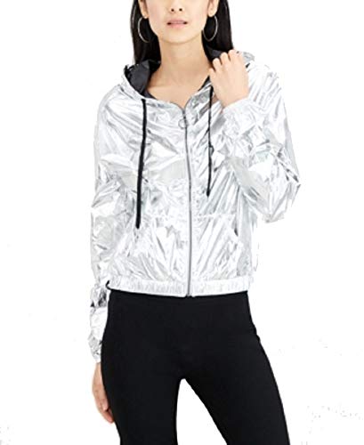 Material Girl Juniors Zip Up Windbreaker