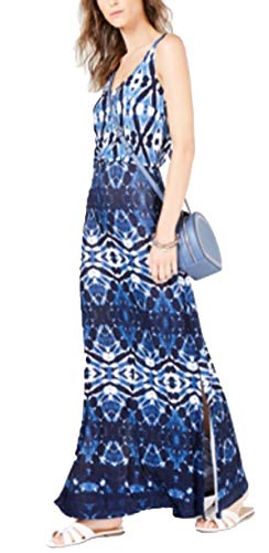 INC Petite Tie Dye Blouson Maxi Dress