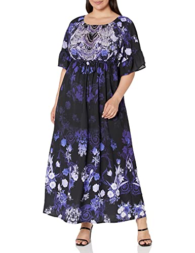 Avenue Plus Size Getaway Beaded Maxi Dress