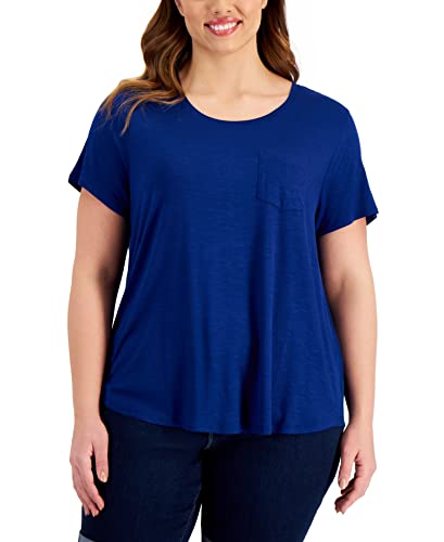Style & Co Plus Size One Pocket T-Shirt