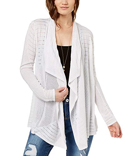 Petite Pointelle Knit Cardigan