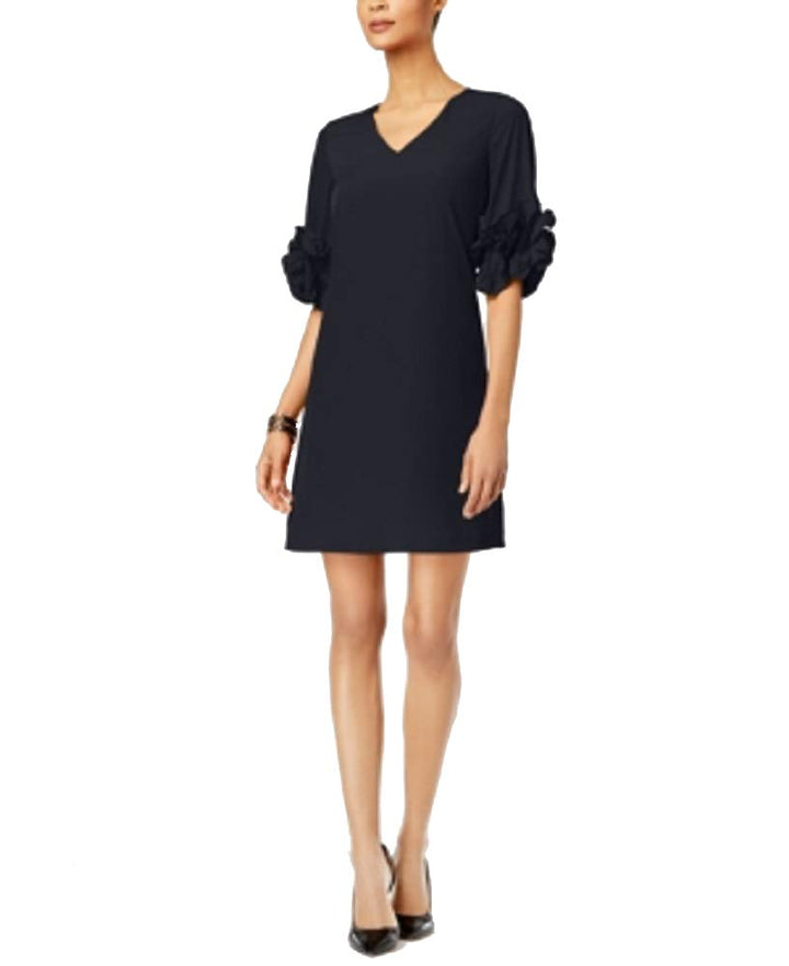 Alfani Ruffle Sleeve A Line Dress