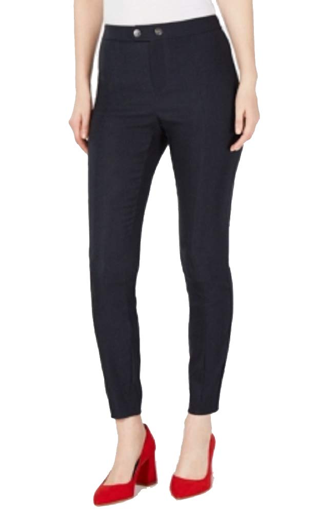 Seamed Extend Tab Skinny Pants
