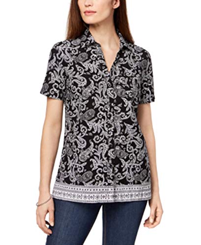 Karen Scott Printed Shirt