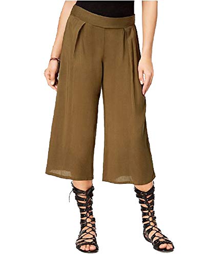 Juniors' Wide-Leg Capri Pants