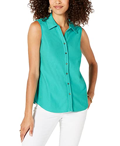 Charter Club Petite Cotton Shirt