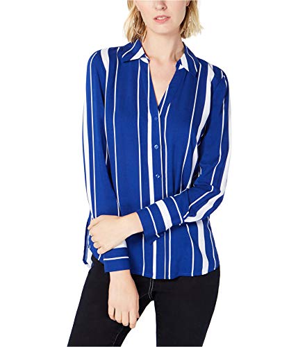 Striped Button Front Shirt