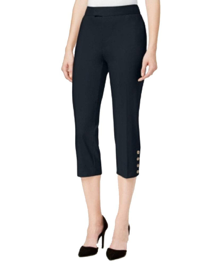 Charter Club Button Detail Capri Pants