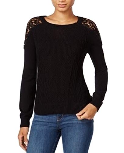 Maison Jules Lace Shoulder Top