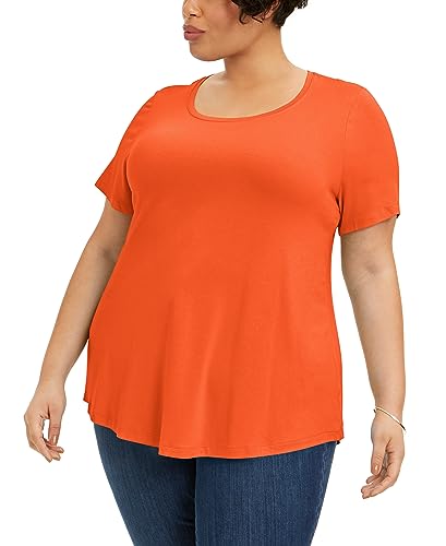 JM Collection Plus Size Short Sleeve Top