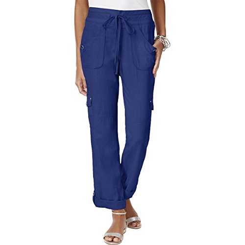 INC International Concepts Curvy Roll Tab Cargo Pants