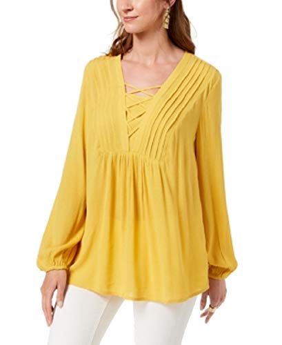 Style & Co Criss Cross Top