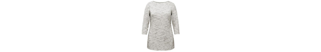 Karen Scott Space-Dyed Boat-Neck Tunic Top