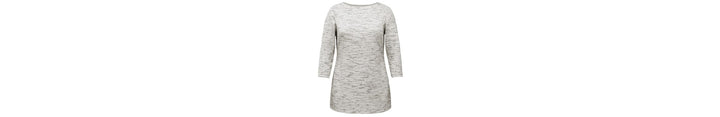 Karen Scott Space-Dyed Boat-Neck Tunic Top
