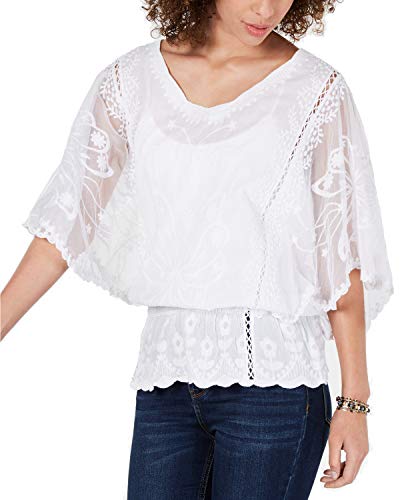 Style & Co Butterfly Sleeve Top