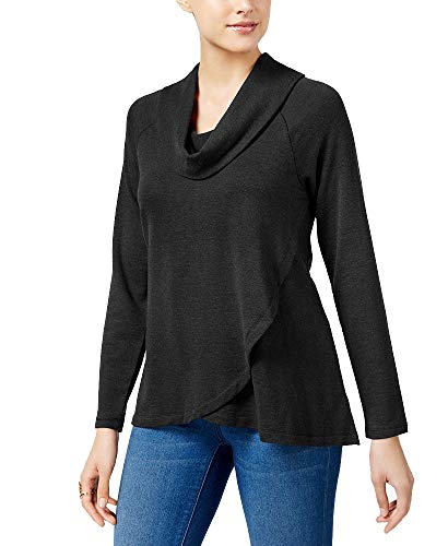 Cowl-Neck High-Low Tunic