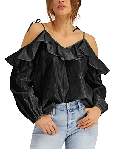 INC International Concepts Cold Shoulder Blouse