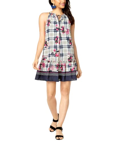 Maison Jules Ruffled Hem A Line Dress