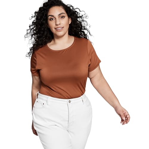 Now This Plus Size Crewneck Bodysuit