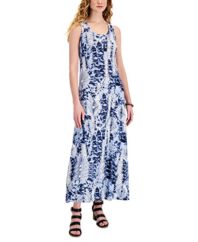 Style & Co Petite Tie Dye Maxi Dress