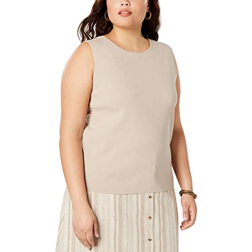 Trendy Plus Size Scoop-Neck Sweater
