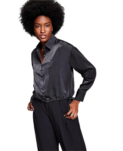 Now This Womens Cinch Waist Shirt