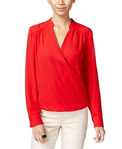 Inc International Concepts Petite Surplice Blouse
