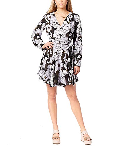 Printed Wrap Dress