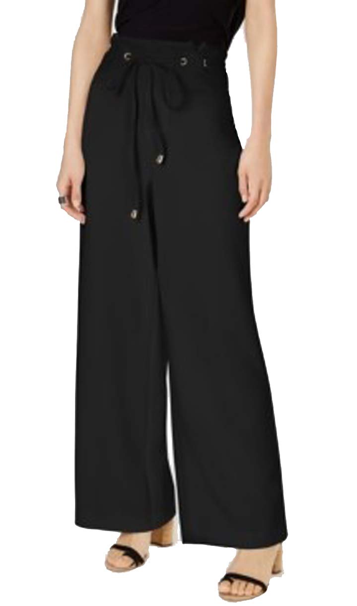 INC Wide-Leg Paperbag Pants