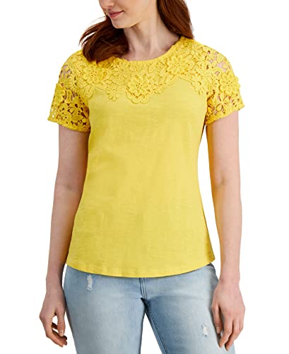 Charter Club Embroidered T-Shirt