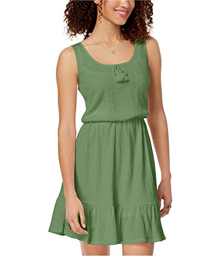 Be Bop Juniors Ruffled Hem Peasant Dress