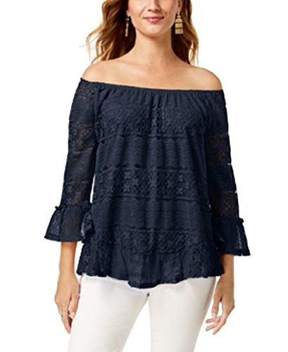Style & Co Off The Shoulder Lace Top