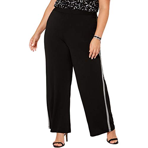 Plus Size Metallic-Stripe Pants, Plus Size & Petite Plus Size