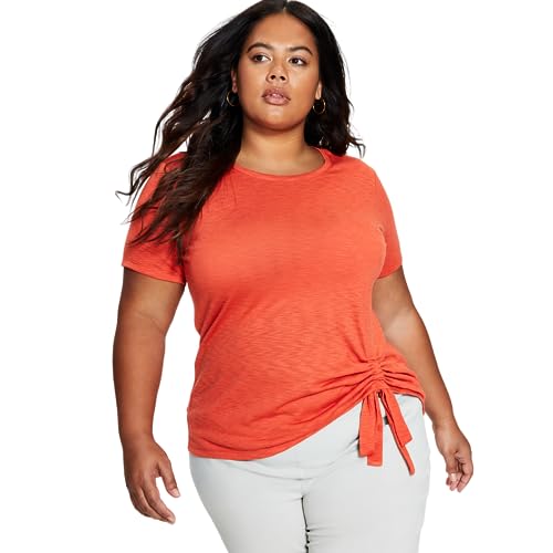 INC International Concepts Plus Size Ruched Top