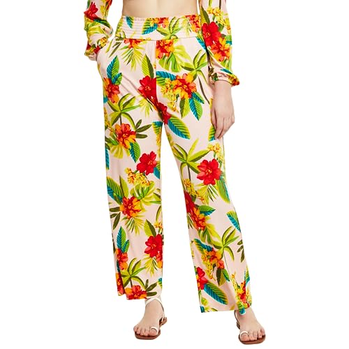 Bar III Womens Printed Pull On Pants