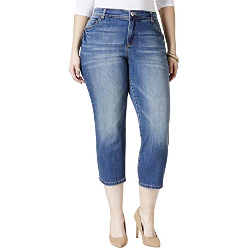 Regular-Fit Cropped-Leg Gardenia Wash Jeans