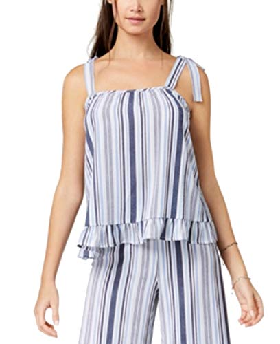 By Ikeddi Juniors' Ruffled Tank Top