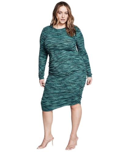 Now This Trendy Plus Size Space Dyed Midi Dress