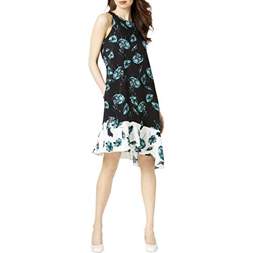Alfani Printed Asymmetrical Dress
