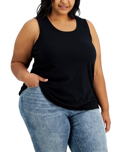 Style & Co Plus Size Cotton Tank