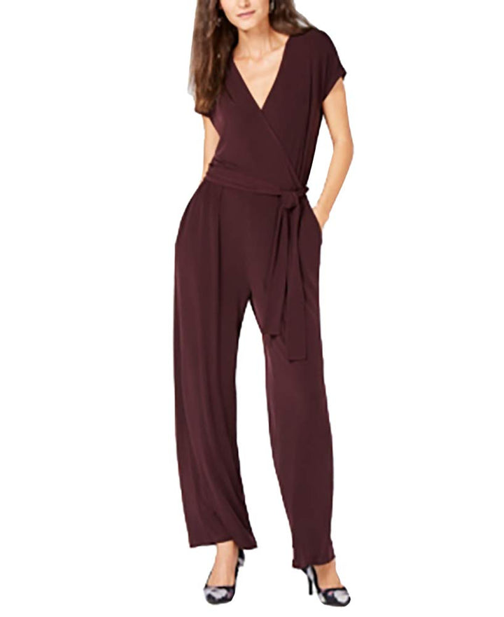 Petite Wide-Leg Jumpsuit