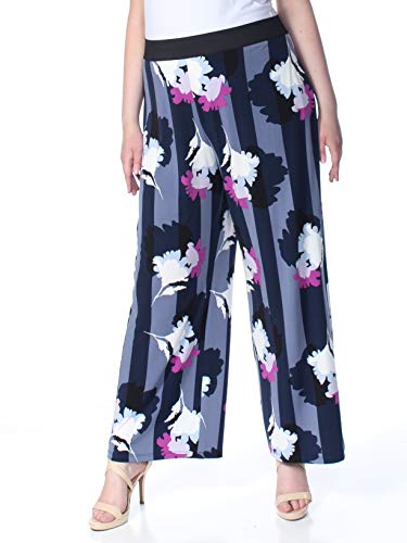 Alfani Plus Size Printed Palazzo Pants