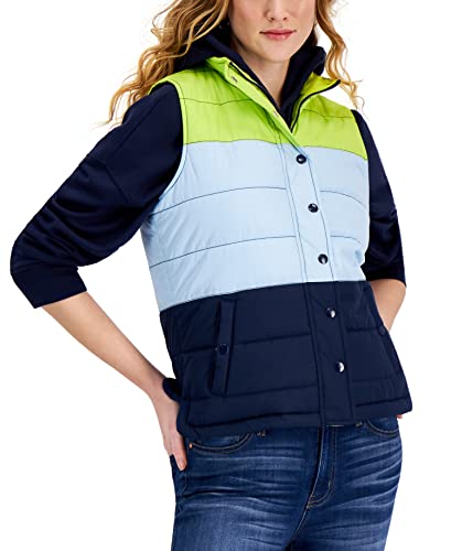 Style & Co Colorblocked Puffer Vest